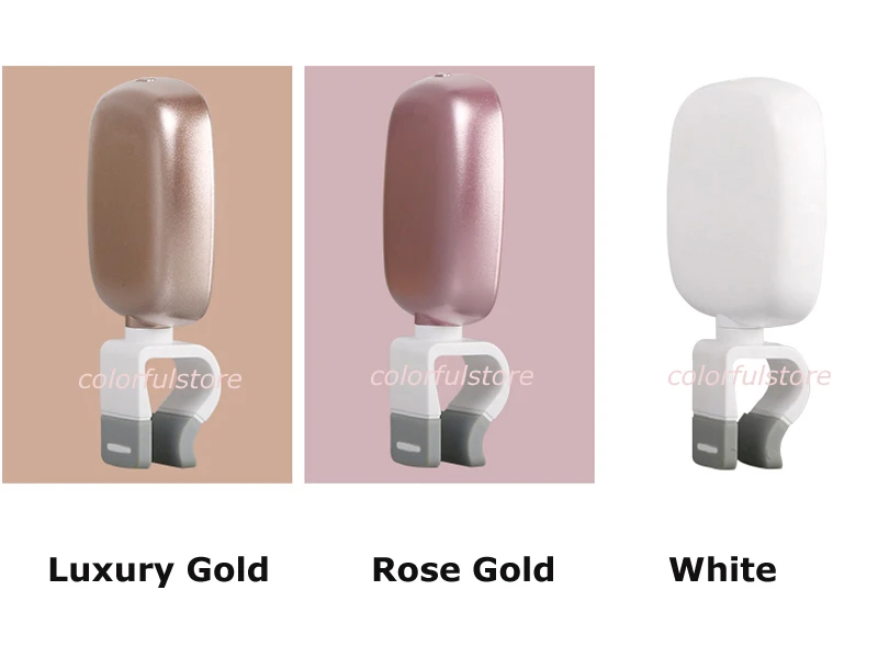 Белый гаджет для фотосъемки мини светодиодное освещение видеосъемки смартфона