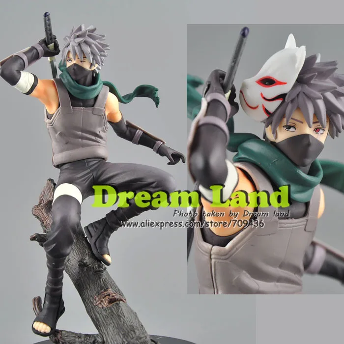 GEM игрушки серии Наруто Kakashi Hatake АНБУ ver ПВХ Рисунок 24 см новые свободные коллекция