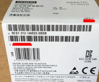 Оригинал en caja nuevo 6ES7212 1AB23 0XB8|Пневматические компоненты| |