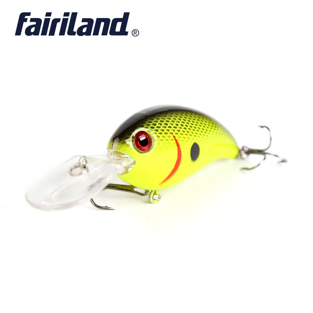 Горячая продажа 1 шт. Crankbait 7 см/2 8 дюйма 15 г/0 53 унций жесткие приманки рыболовные 10