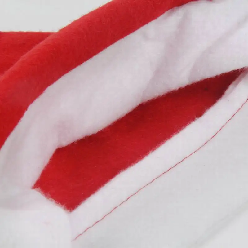 Wholesa 2000pcs New Christmas Supplies Cap Thick Ultra Soft Plush Santa Claus Holiday Hat Caus | Дом и сад