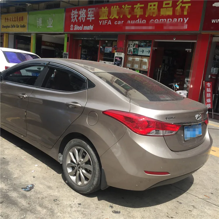 Для Elant Пластиковый оконный козырек Vent Shades Защита от солнца и дождя для Hyundai