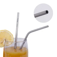 1pcs straight bent drinking straws water juice straw lightweight four styles camping picnic tableware drink with brush ta8508
