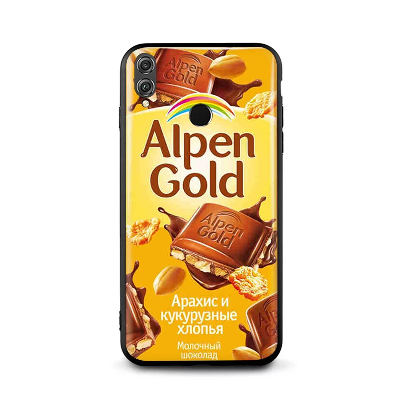 B4 Аленка бар с изображением шоколада wonka Мягкий силиконовый чехол для телефона для huawei Honor 6A 7A Pro 7C 7X8 9 10 Lite 8X 8C вид 20 9X Pro - Цвет: B4