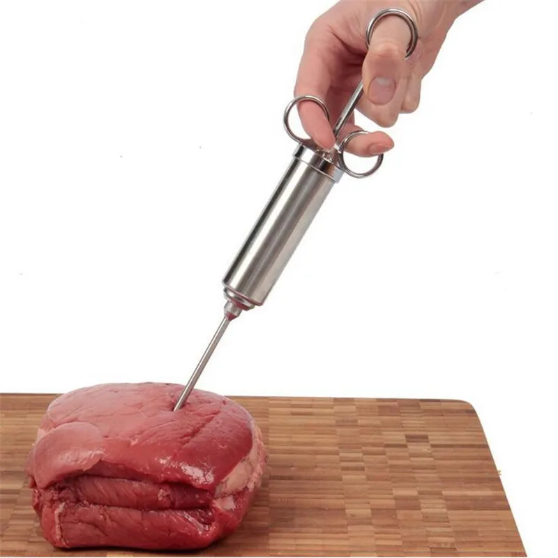 Инжектор приправы маринада YIBO для гриля инжекторы мяса индейки кулинарный шприц