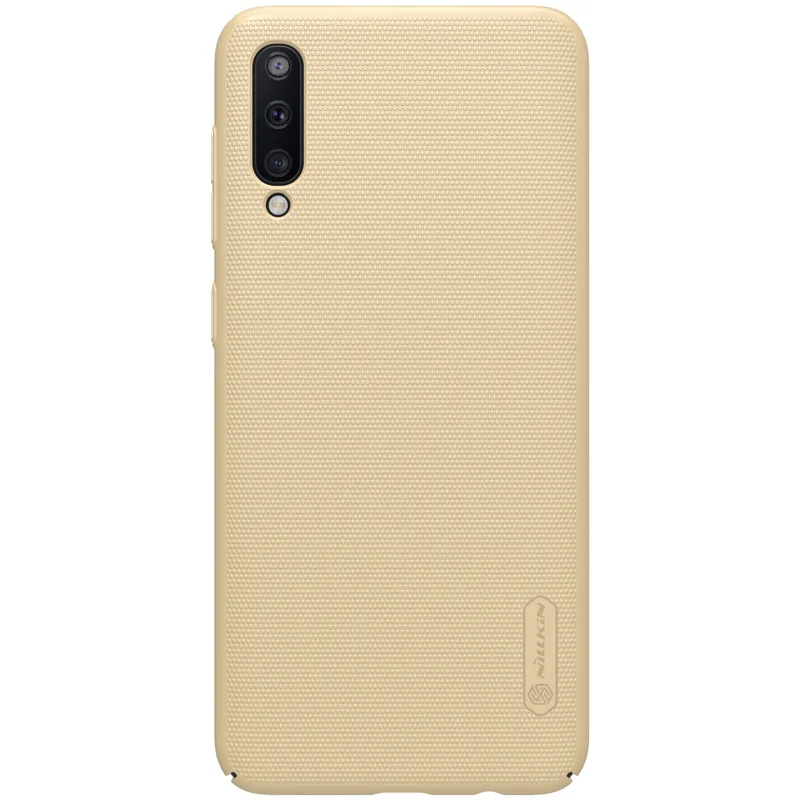 Gold Чехол A50 для samsung Galaxy A50, чехол-накладка global samsung Galaxy A50, суперматовый защитный чехол Nillkin - Цвет: Gold