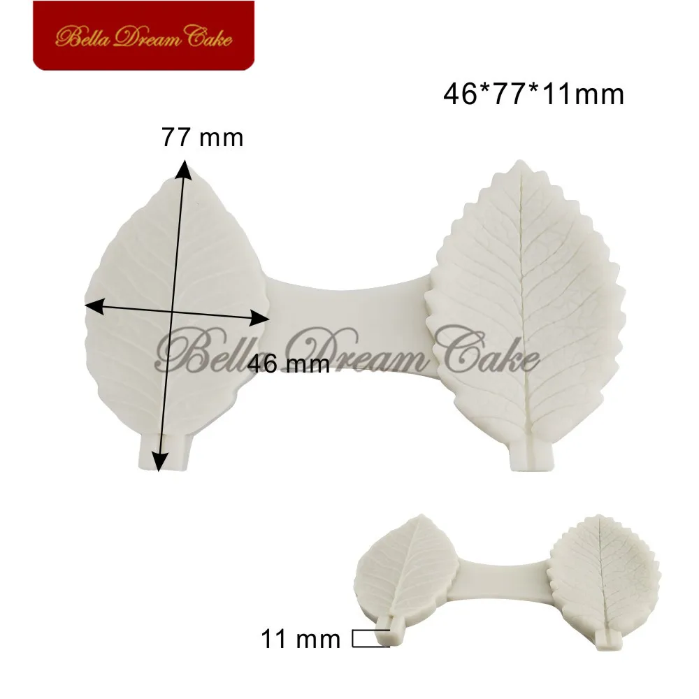 Rose Leaves Veiner Mold Sugarcraft Cake Mould DIY Fondant Flower Moulds Decorating Tool Kitchen Accessories Bakeware | Дом и сад
