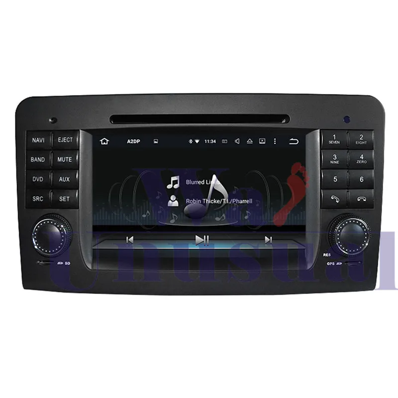WANUSUAL Android 8.0 GPS Navigation For Benz ML W164 GL X164 (2005 2006 2007 2008 2009 2010 2011 2012) DVD Player 2 Din Video | Автомобили