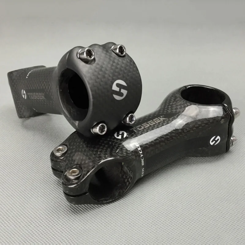 TOSEEK 3K Full Carbon Fiber 7 Degree Bicycle Stem Road Bike MTB Stems 31.8*60mm/70mm/80mm/90mm/100mm/110mm/120mm/130mm | Спорт и