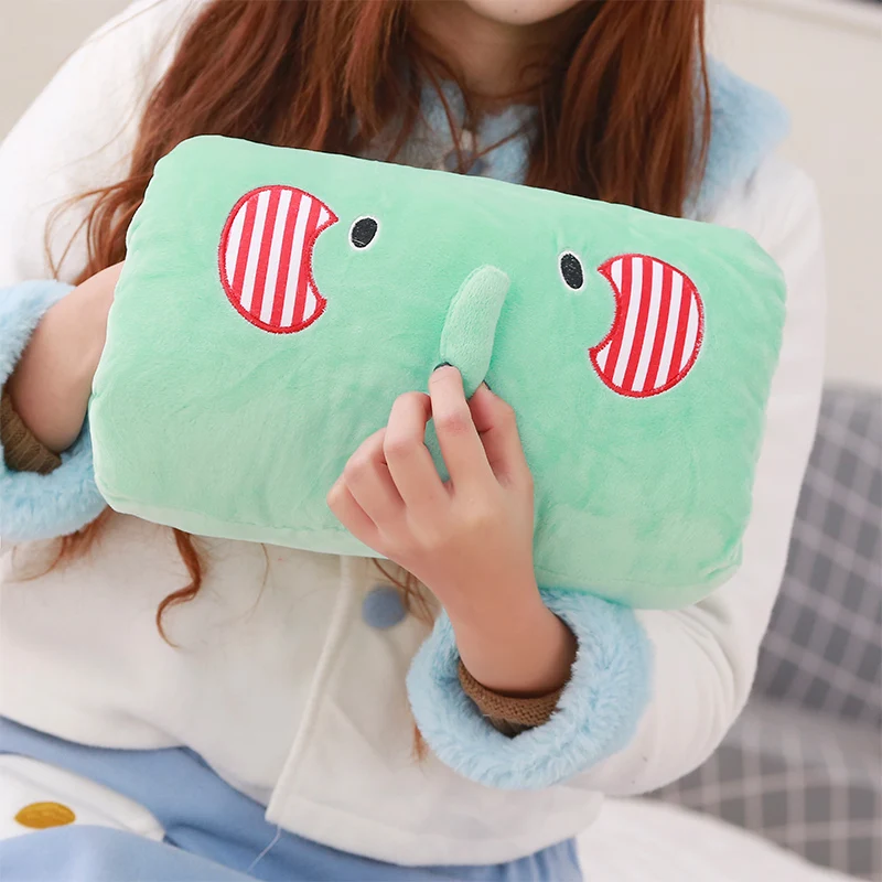 Hot Winter Cute Cartoon Plush Toys Hand Warmer Animals Soft Hold Warm Cotton Toy Cushion Pillow Birthday Gift | Игрушки и хобби