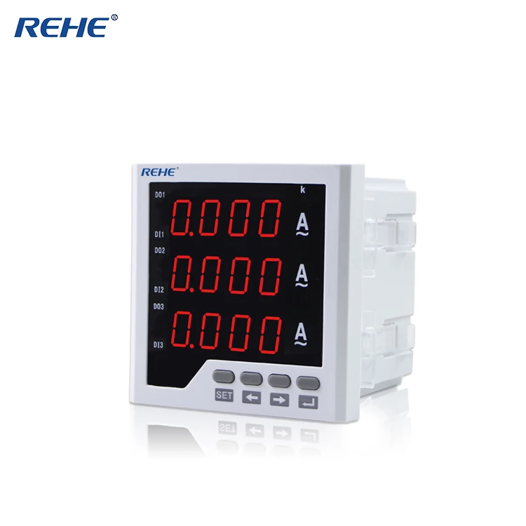 

Трехфазный измеритель тока REHE RH-3AA33 96*96 мм AC