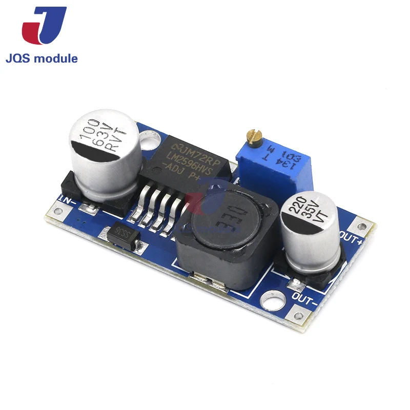 LM2596HVS LM2596 HV LM2596HV DC Регулируемый понижающий преобразователь модуль питания 4 5 50 в