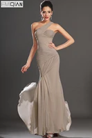 free shipping new gorgeous one shoulder mermaid evening dress