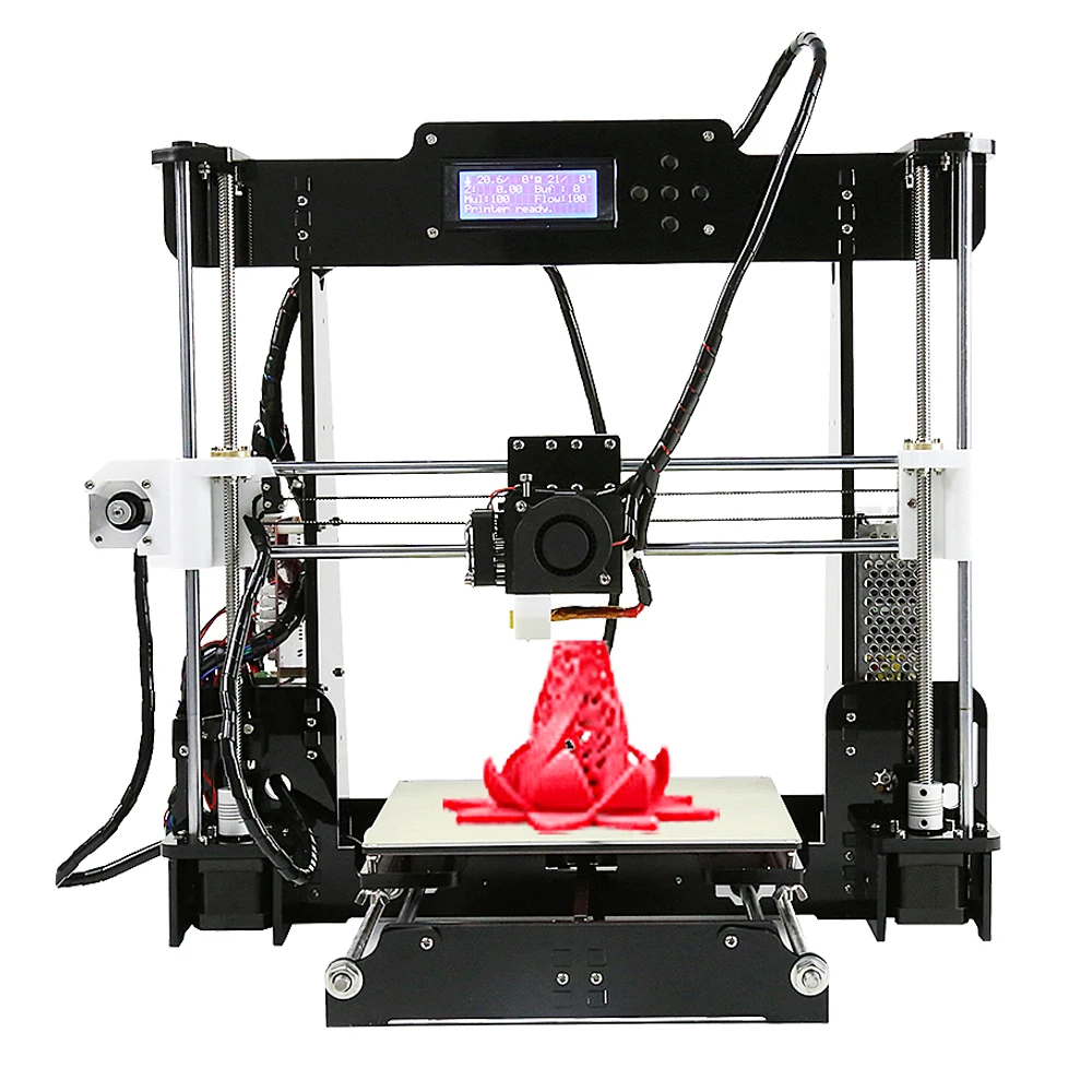 Высокая точность Anet A6 A8 3d принтер высокая скорость печати Reprap i3 Impresora 3D DIY Kit