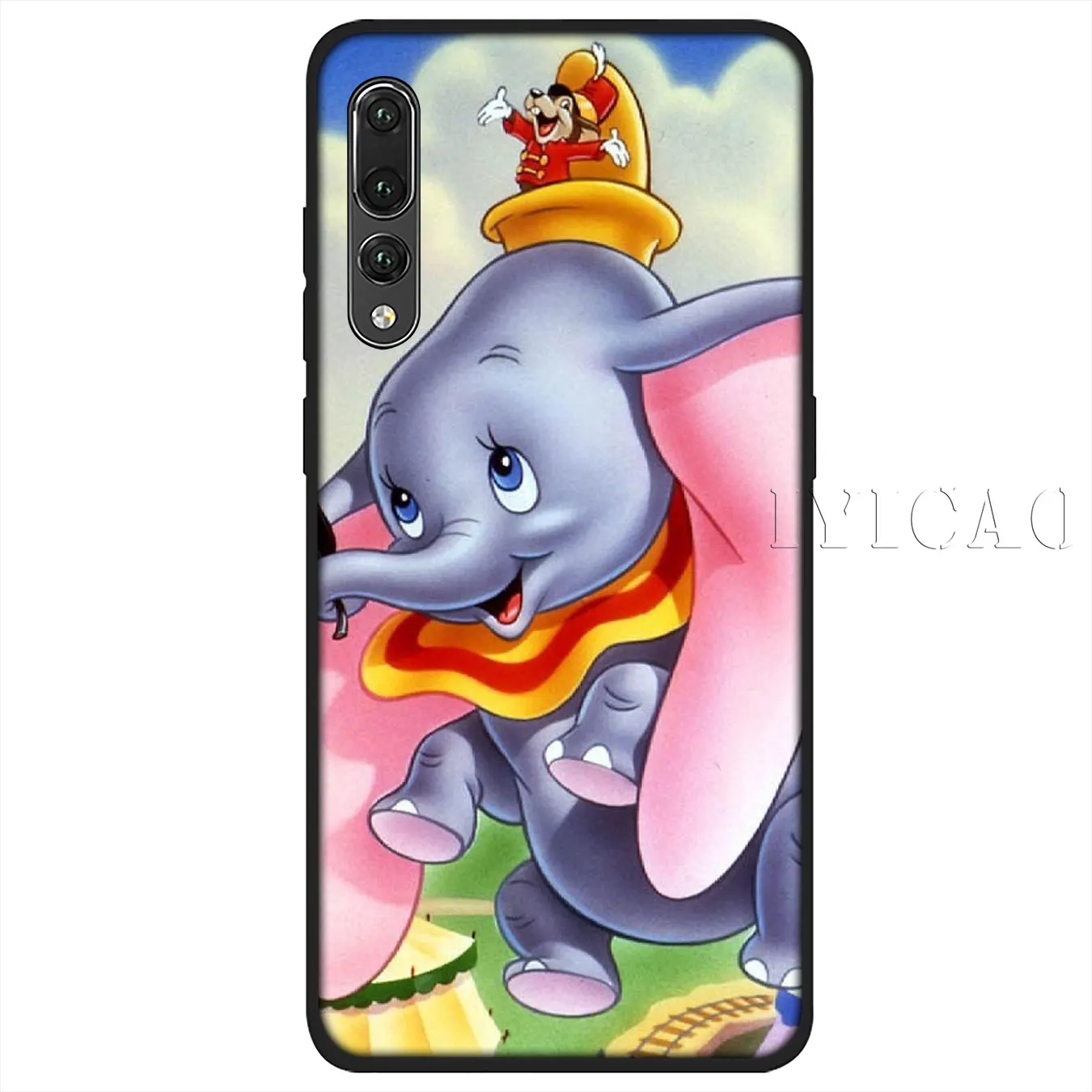 Забавный Мягкий силиконовый чехол IYICAO для Huawei P30 P20 Pro P10 P9 P8 Lite Mini 2017 2016 P smart Z 2019 |