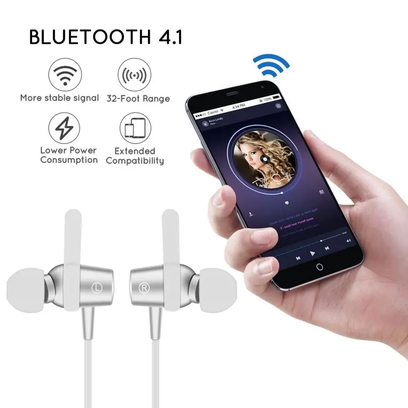 Беспроводные Bluetooth наушники для Huawei Honor 5A 5 дюймов Y5 ll Y6 II Compact Y5II вкладыши