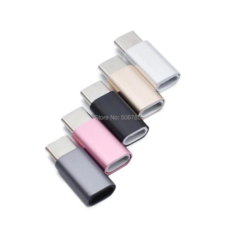 SZAICHGSI USB 3 1 Type C штекер Micro Женский usb зарядное устройство металлический