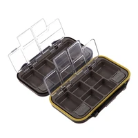 waterproof 12 compartments multi function fishing lure bait tackle fly fishing box storage tool new arrival fishing box tools