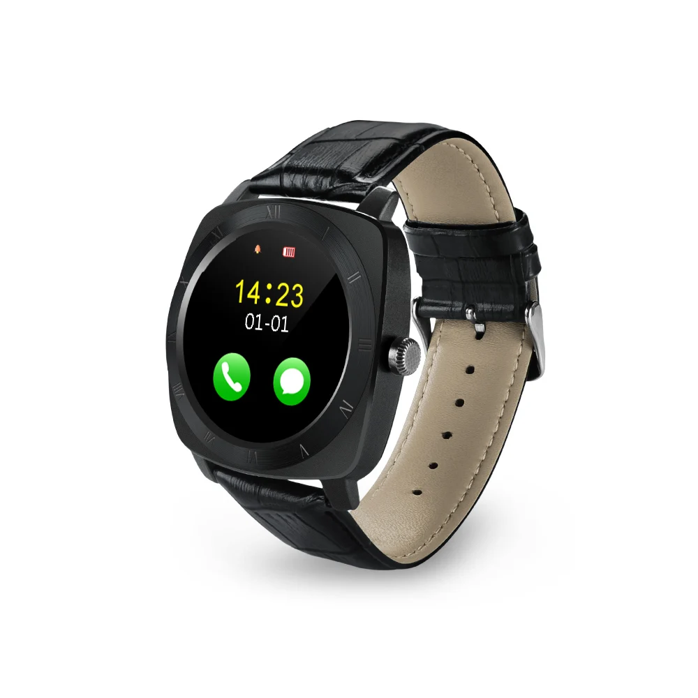 Новые X3 Bluetooth Смарт часы шагомер сон кожа монитор удаленная камера музыка SIM TF