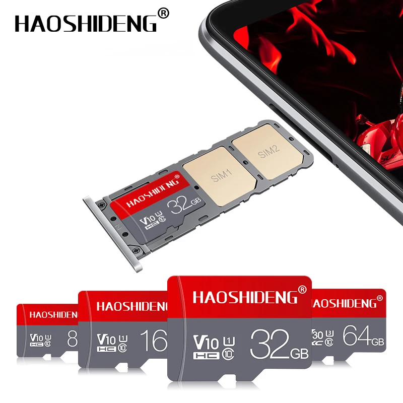 Новая карта памяти Crazy Hot 64 ГБ micro sd 32 класс 10 TF pendrive 16 8 microsd 2019|micro card 32gb|sd 32gb64gb |