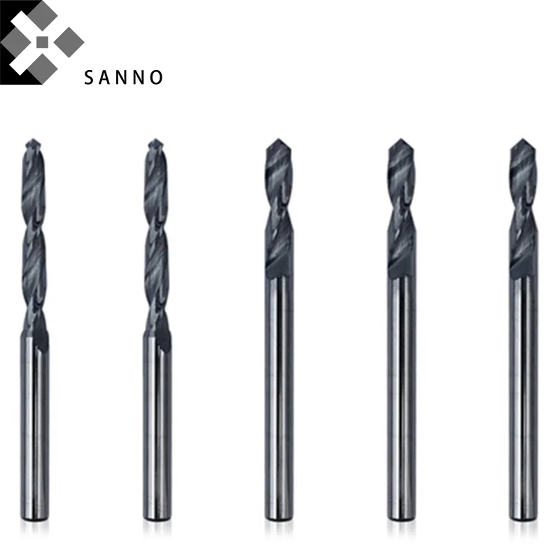 

5pcs/lot Tungsten steel twist drill bit D3.55mm- D4mm cnc machining drilling tool bit for steel, stainless steel, cast iron