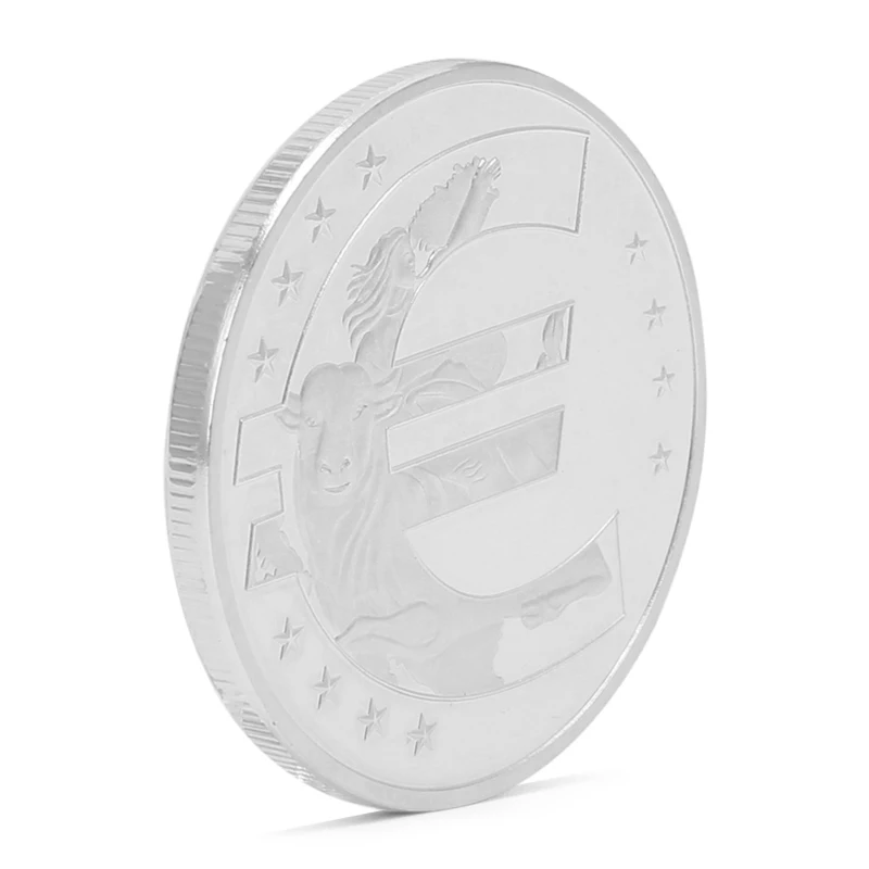 Hot EU 12 Countries Member Silver Plated Commemorative Challenge Coin Physical Token SEP6 #20/12 | Дом и сад