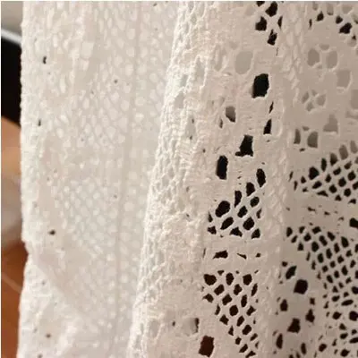 Покрывало на кровать ручной работы из 100% хлопка вязаное крючком с наволочками