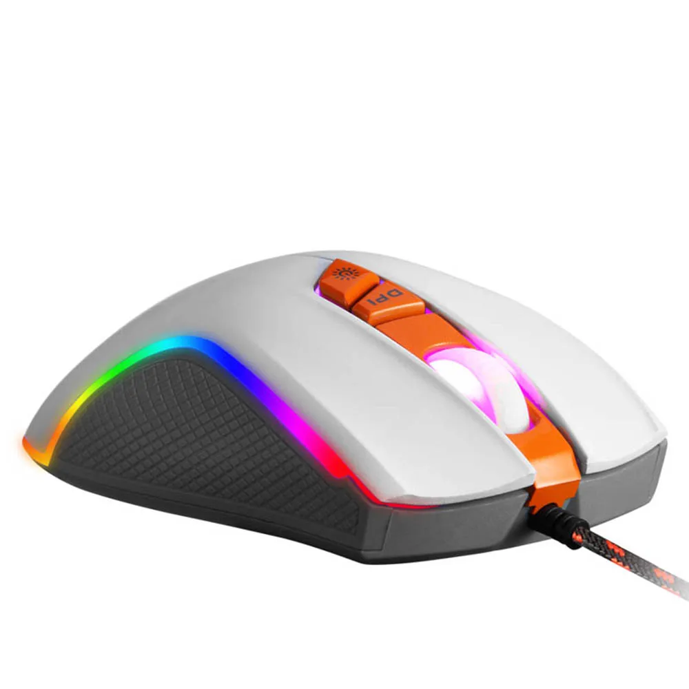 F мышь, игровая мышь, RGB мышь, геймерская Проводная игровая мышь, светодиодный, оптическая игровая мышь для ноутбука, настольный компьютер