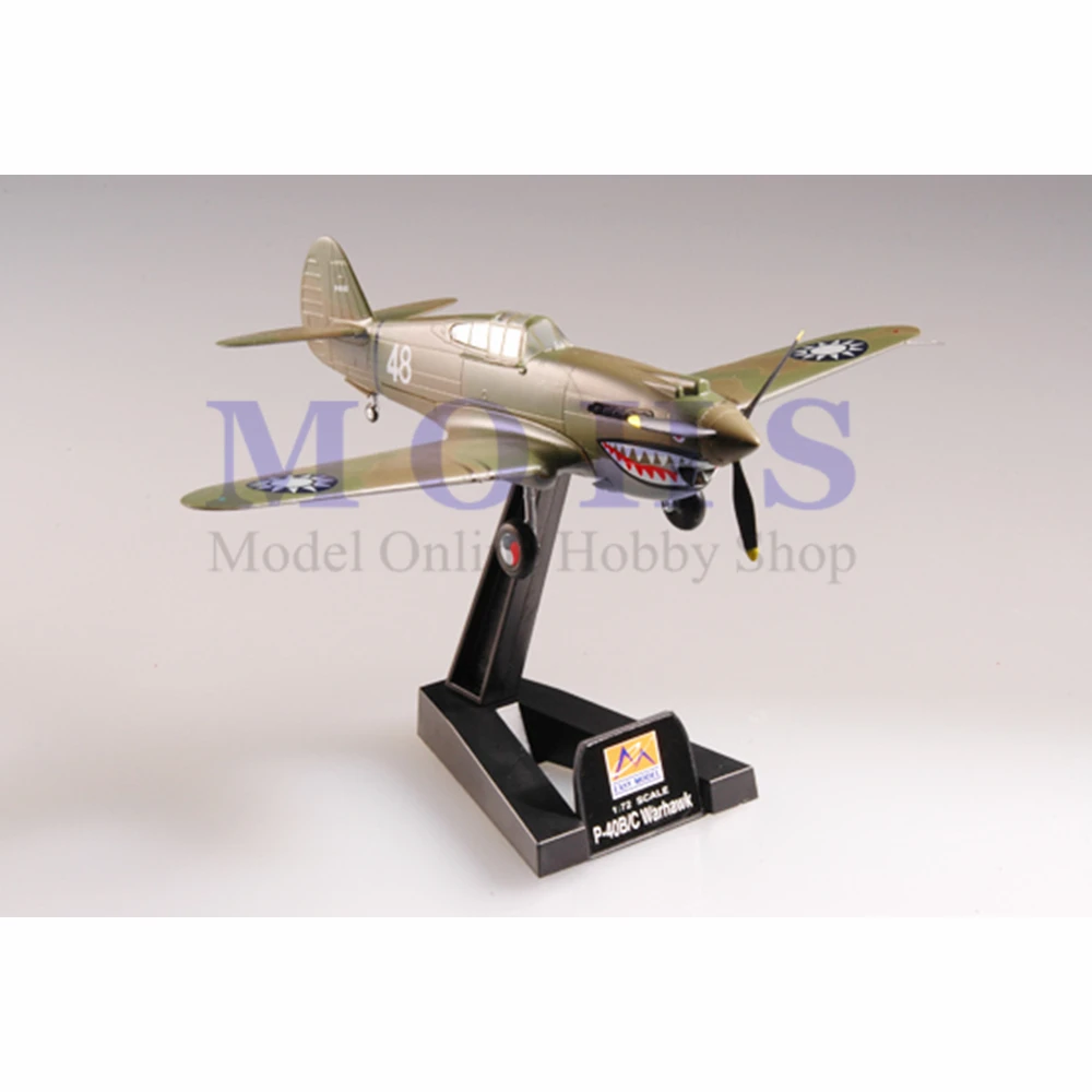 Легкая модель 37210 1/72 собранная масштаба P40 Готовая самолета масштаб