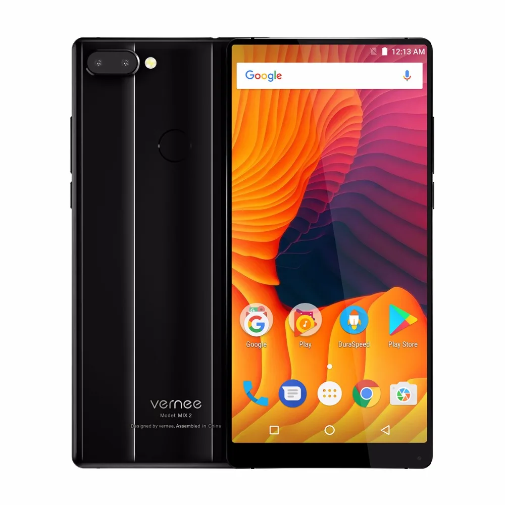 Vernee Mix 2 Android 7.0 Восьмиядерный 6 дюймов смартфон 18:9 полный Экран 4 ГБ Оперативная