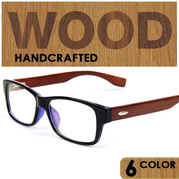 Мужские очки для близорукости деревянные в Звездном стиле 2018|optical glasses|optical glasses