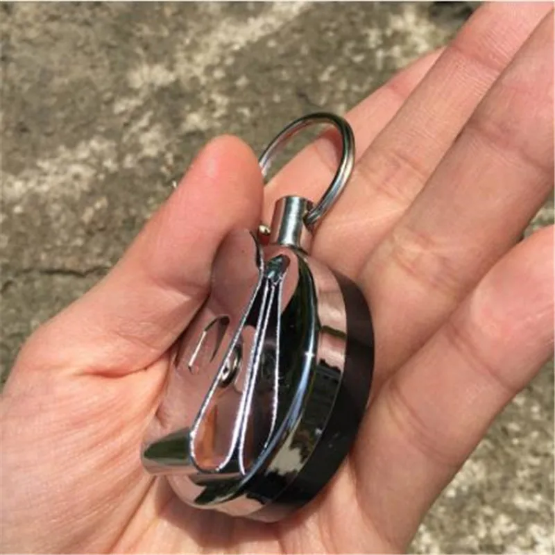 Умный круглый держатель для ключей Bycobecy из нержавеющей стали модный органайзер