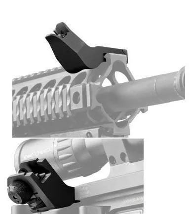 Тактический винтовочный Пистолет Аксессуары AR15 AR 15 Dueck Защита Передняя Задняя 45