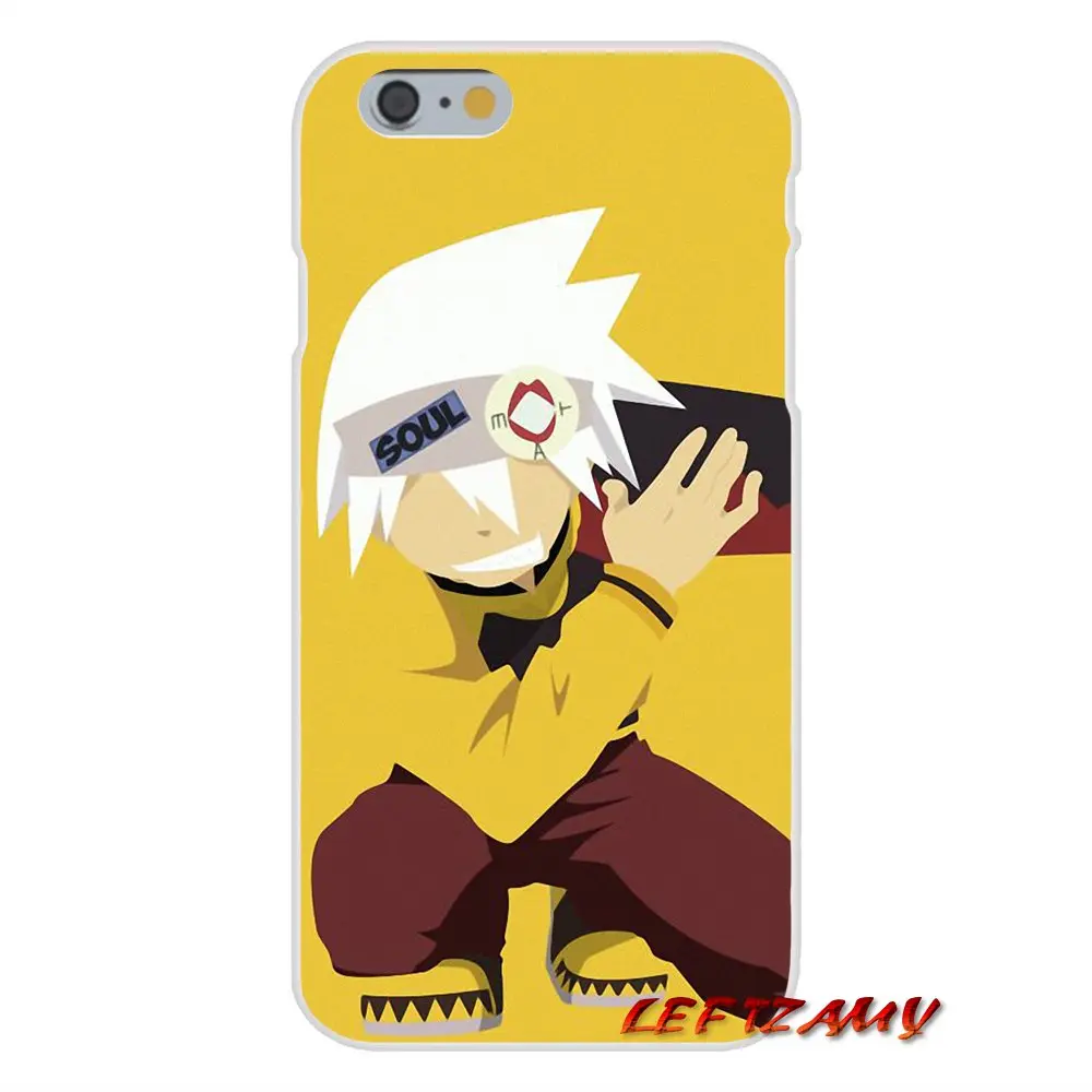 Аниме Soul Eater аксессуары чехлы для телефонов Чехлы iPhone X 4 4S 5 5S 5C SE 6 6S 7 8
