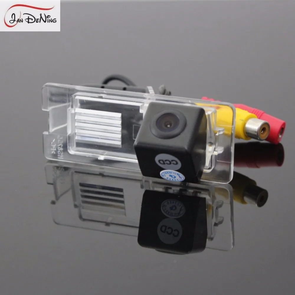 JanDeNingHD CCD Car Rear View Parking/Backup Reverse Camera/Waterproof License Plate Light OEM For Renault Megane 2 II 2002-2008 |