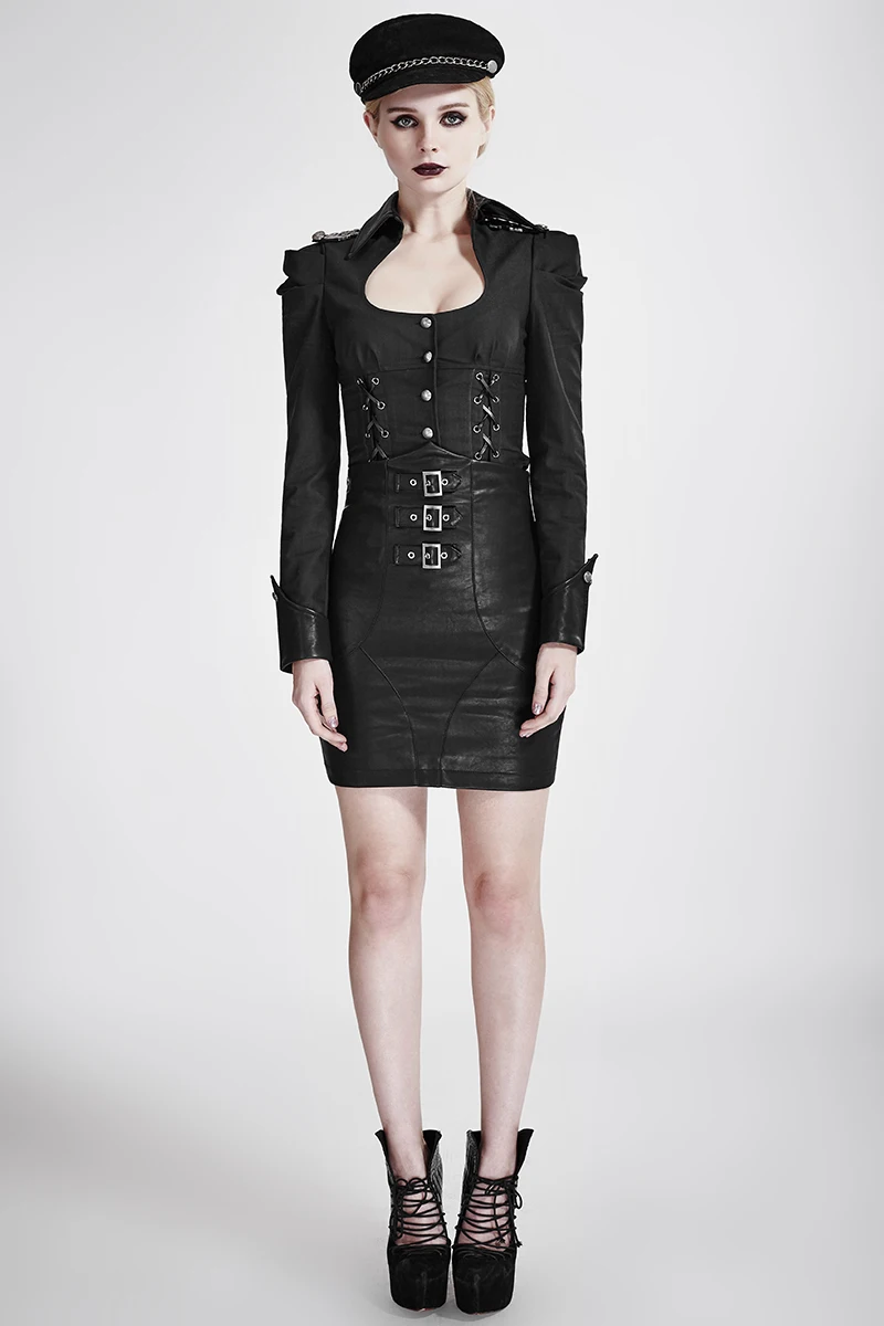 2017 new design punk rave military uniform blouse womens clothing shirt women y-685 | Женская одежда