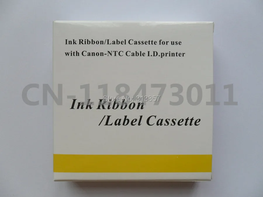 Маркер для кабеля идентификационный принтер ярлык лента сердечник Желтая деталь