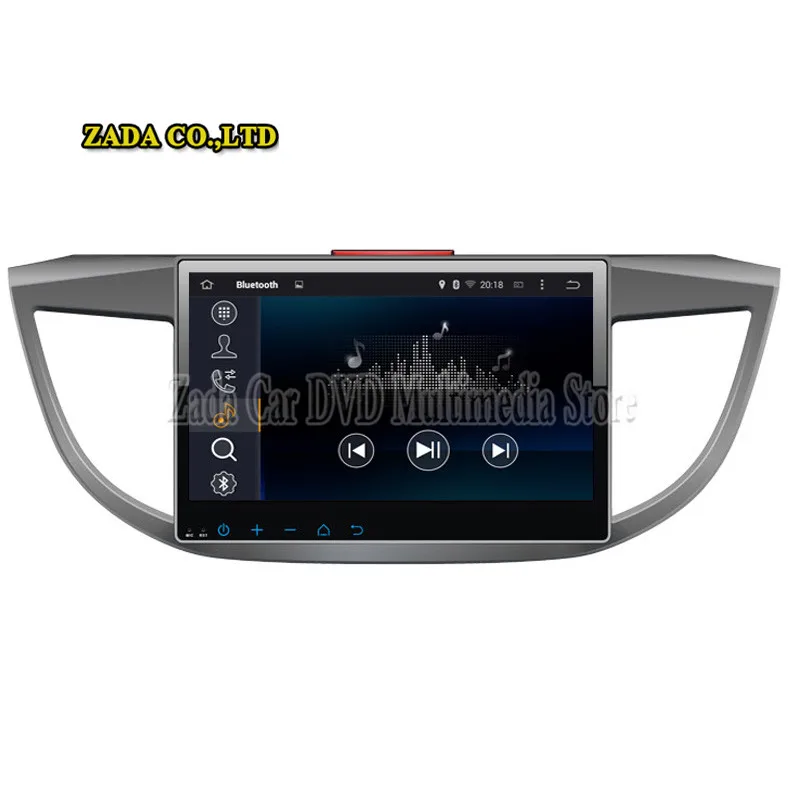NaviTopia 10 1 дюймов Octa Core 4 ГБ Android 8 0/Android 7 автомобиль DVD gps для HONDA CRV 2012 Поддержка