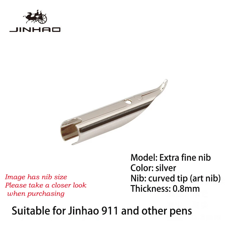 599BJTX0.8mm yige Jinhao 599a канцелярские принадлежности для бизнеса и офиса, высокое качество, подарочная ручка для каллиграфии, чернильная ручка для каллиграфии, можно настроить логотип - Цвет: 599BJTX0.8mm yige