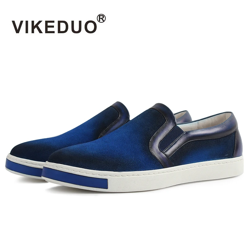 Vikeduo 2020 Hot Handmade Vintage Designer Leisure Fashion Luxury Brand Male Shoe Genuine Leather Men's Skateboard Causal Shoes | Обувь