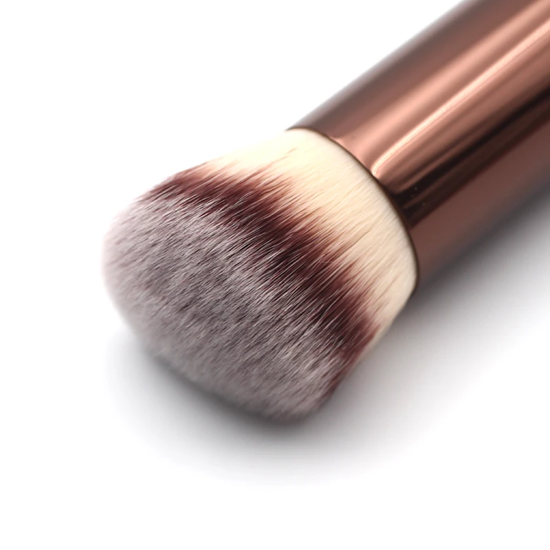 High Performance Metal Handle Unique Ideal Shape Super Soft Taklon Bristle Virtual Skin Perfect Seamless Foundation Brush | Красота и
