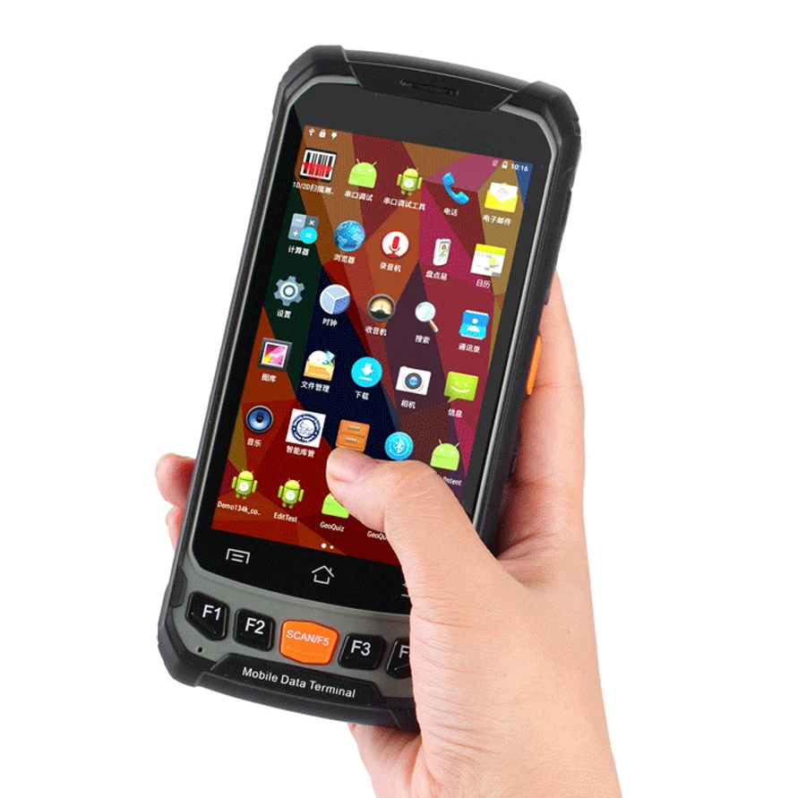 Android сборщик мобильных данных pda терминал 1D считыватель штрих кодов Wi Fi bluetooth для