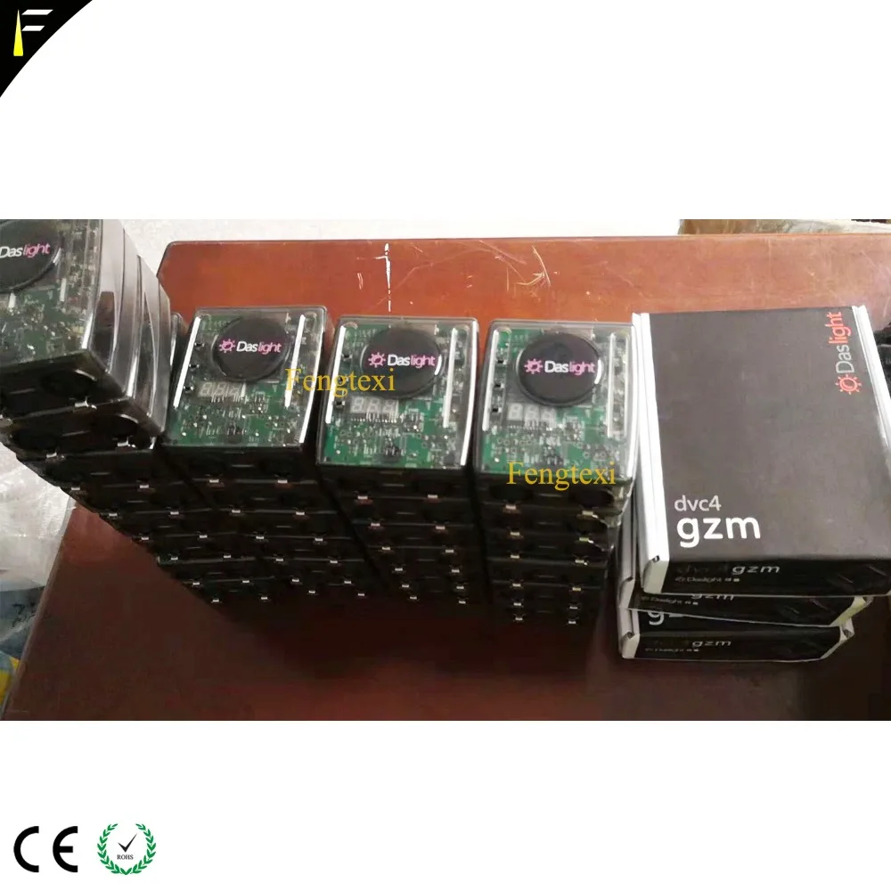 Ночной клуб PC интерфейс DMX контроллер Daslight DVC4 DMX по USB диско DJ консоли коробка с 1536 каналы выход