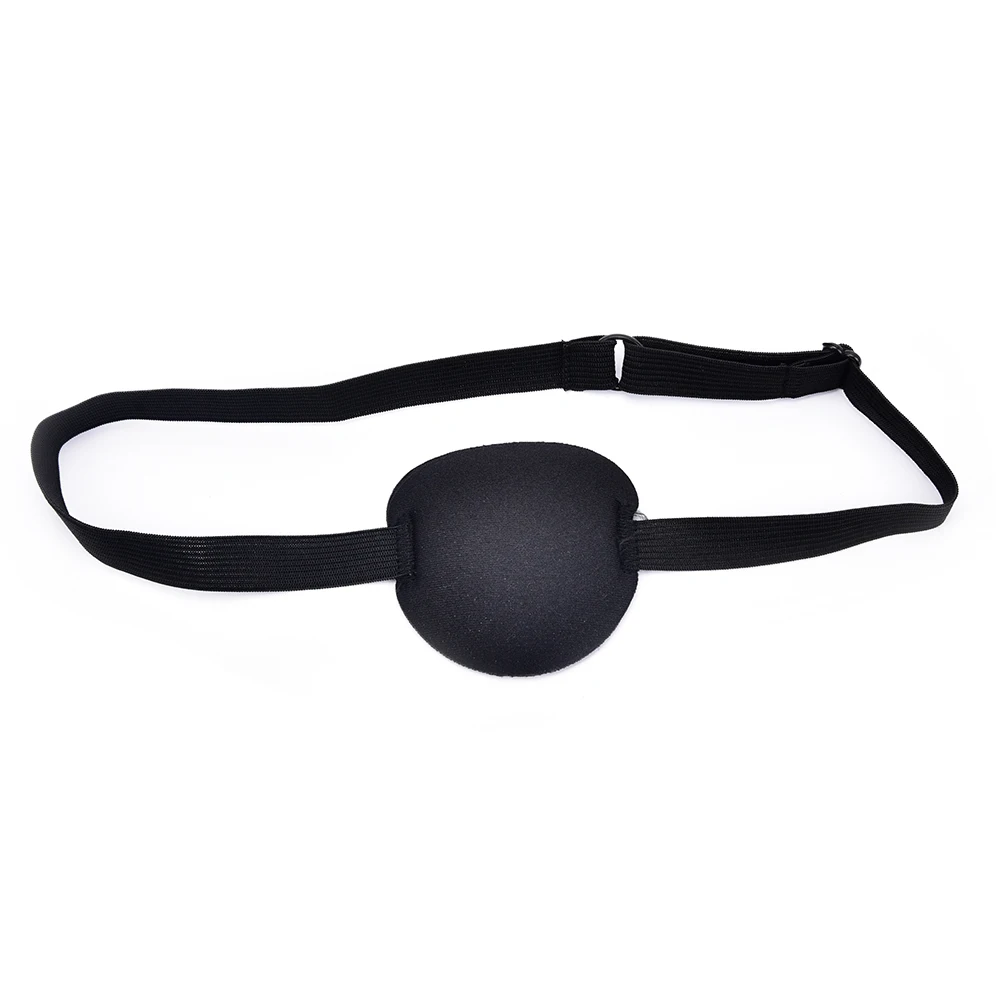 1Pcs Black funny Medical Use Concave Eye Patch 3D Foam Groove Eyeshades For Lazy Hot Sale Washable | Дом и сад