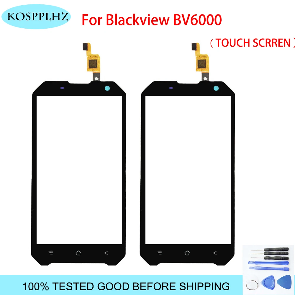 KOSPPLHZ Tape мобильный телефон сенсорный экран для Blackview BV6000 сенсорная панель