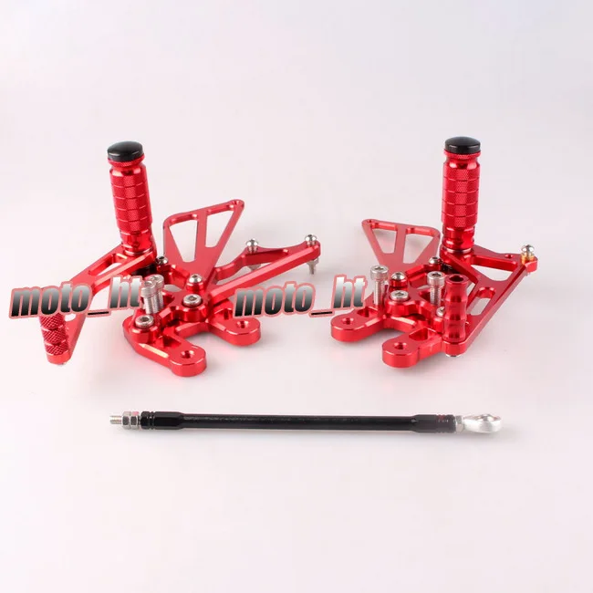 

GZYF Motorcycle Adjustable Rearset Rear Set Footpegs Foot Rest Pegs For Suzuki 2007 2008 GSXR1000 GSXR 1000 K7