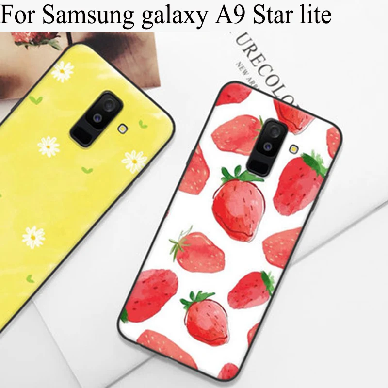 Чехол для Samsung galaxy A9 Star lite милый мультяшный мягкий чехол A 9 A6050 чехлы-накладки |