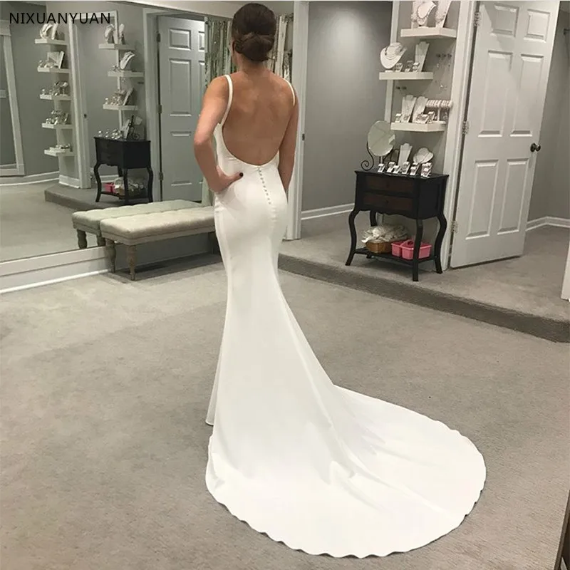Vestido De Noiva 2021 Новый белого цвета и слоновой кости Свадебные платья Русалочки