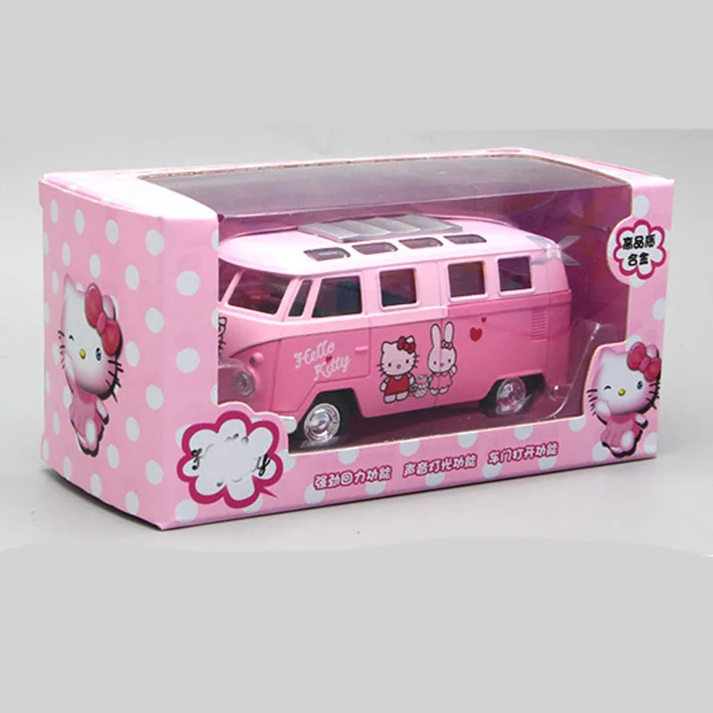 Детские игрушки с милым рисунком кота KT мини-автобус задняя дверь мужской