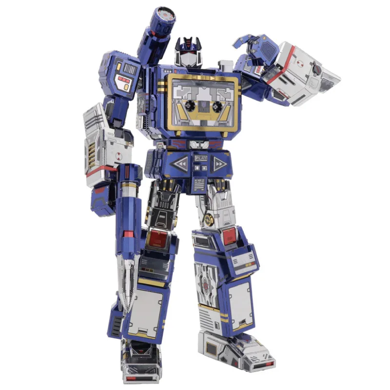 MU Soundwave G1 Запчасти сменный 3D металлический Наборы &quotсделай сам&quot для сборки